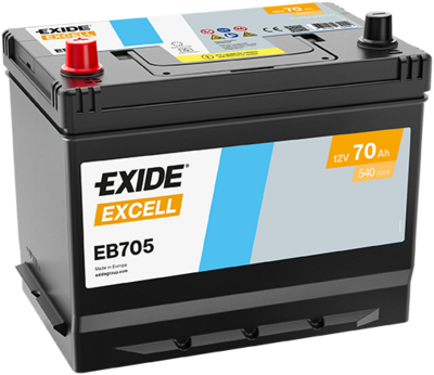 AKUMULAT.EXIDE EXCELL 70AH L+(540EN)