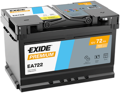 AKUMULAT.EXIDE PREMIUM 72AH (720EN)