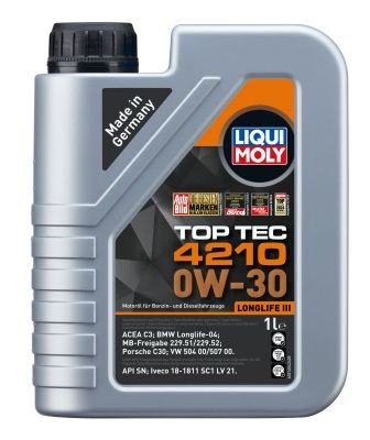 ULJE ZA MOTOR Top Tec 4210 0W-30 1 LIT LIQUI MOLY (10829)