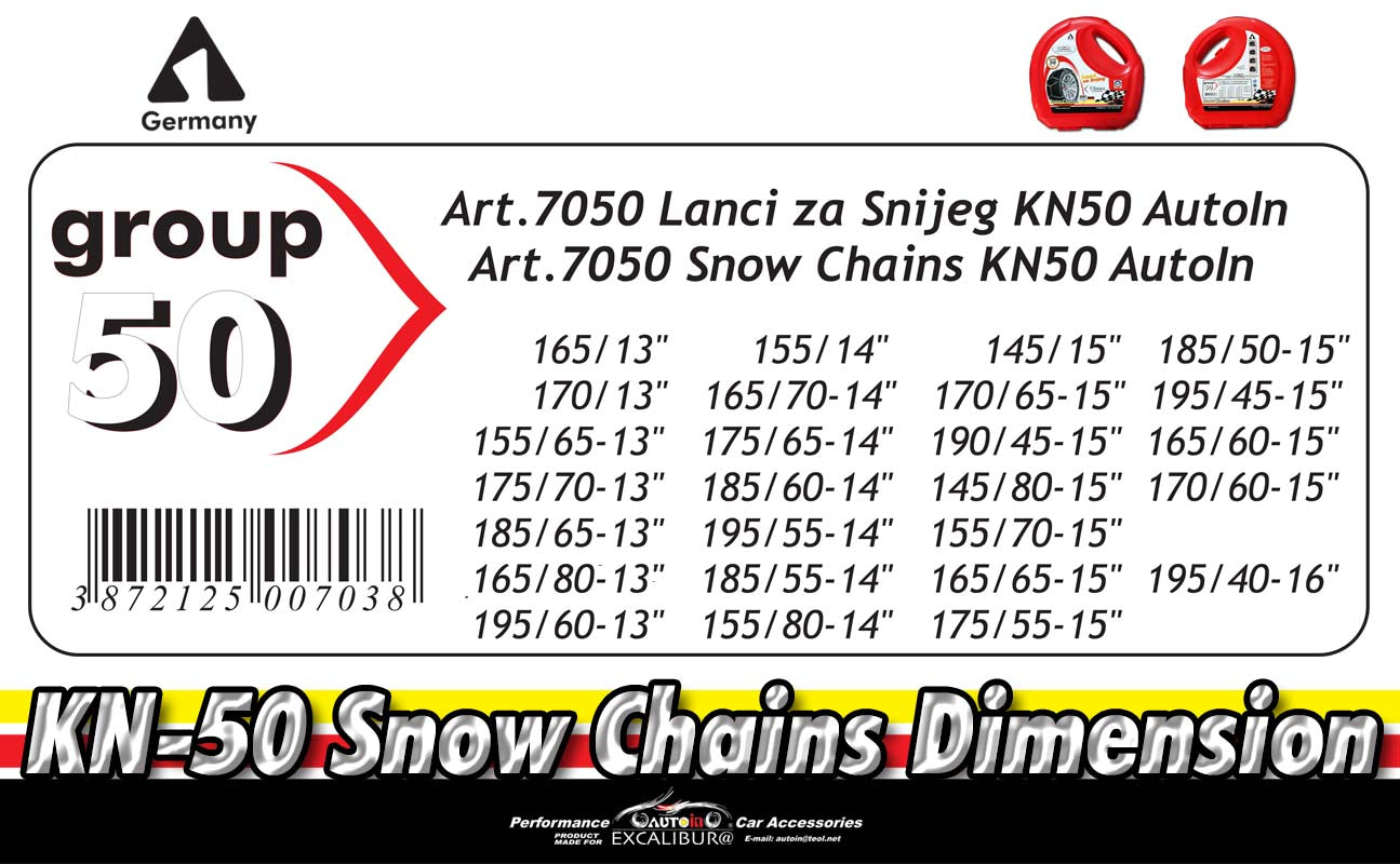 LANCI ZA SNIJEG 60 7060