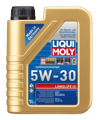ULJE ZA MOTOR Longlife III 5W-30 1 LIT LIQUI MOLY