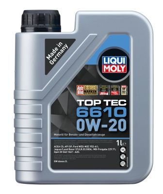 ULJE ZA MOTOR Top Tec 6610 0W-20 1 LIT LIQUI MOLY