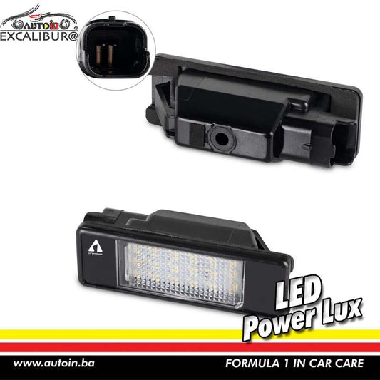 Citroen, Peugeot osvetljenje za tablice 7603