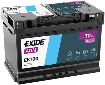 AKUMULAT.EXIDE AGM 70AH (760EN)