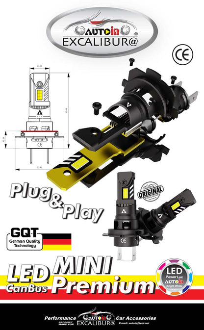 H7 Mini canbus premium 6257