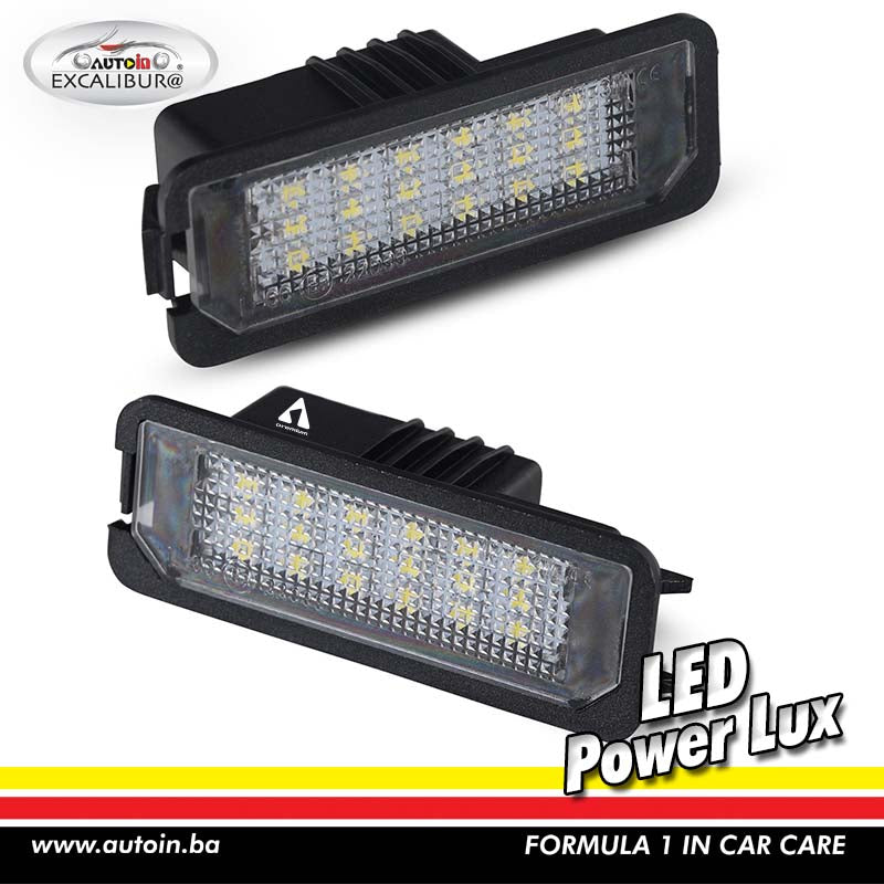 VW, Škoda osvetljenje za tablice  7401