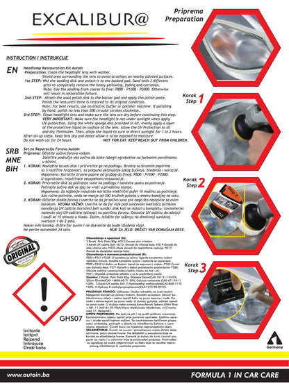 Set za Reparaciju Farova 8049