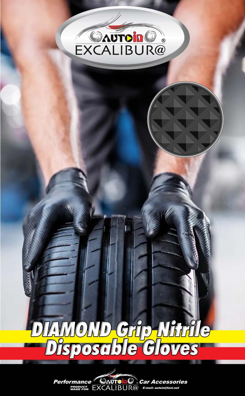 Nitril Rukavice sa Dijamantskom Teksturom 50/1 hrapave