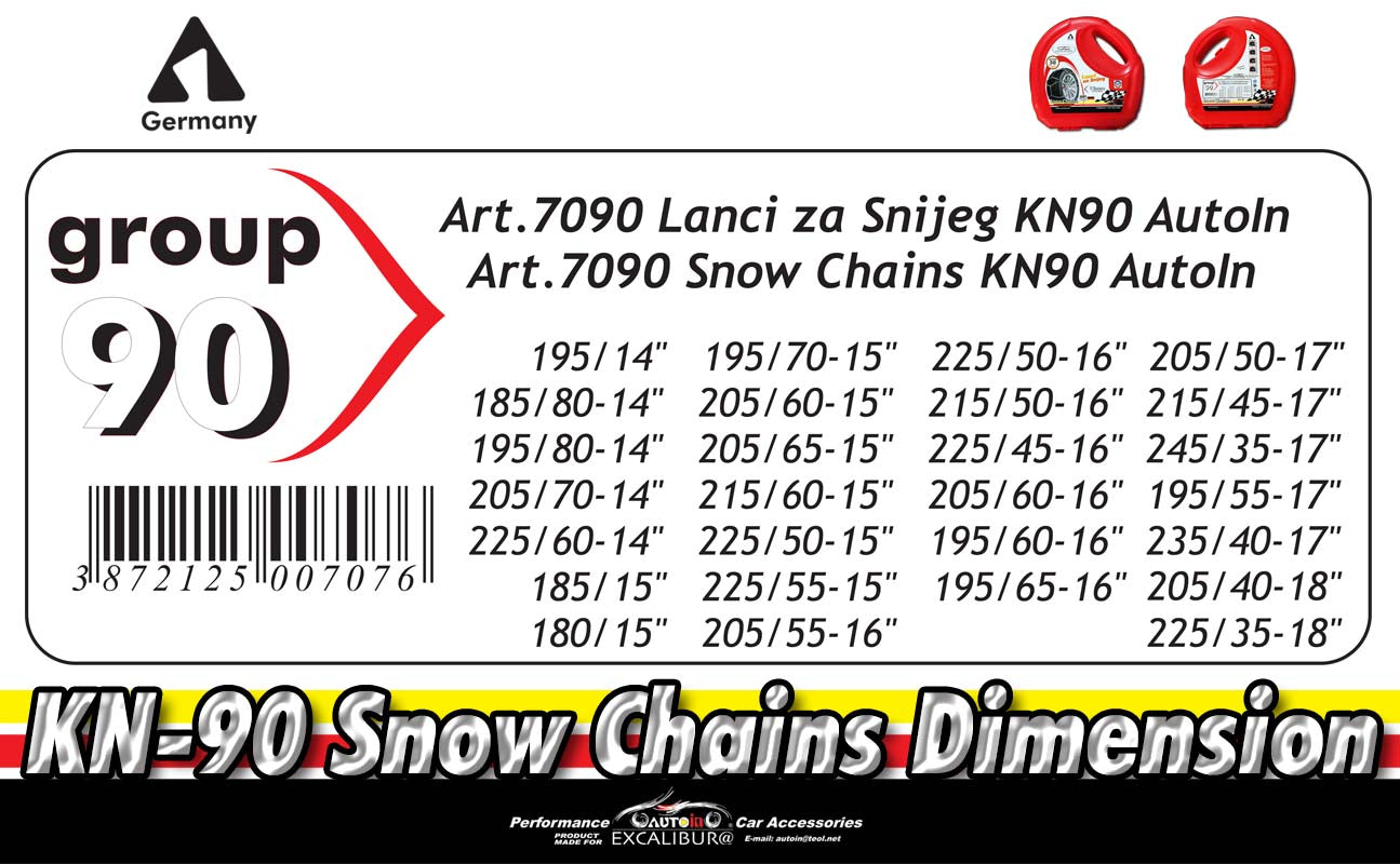 LANCI ZA SNIJEG 90 7090