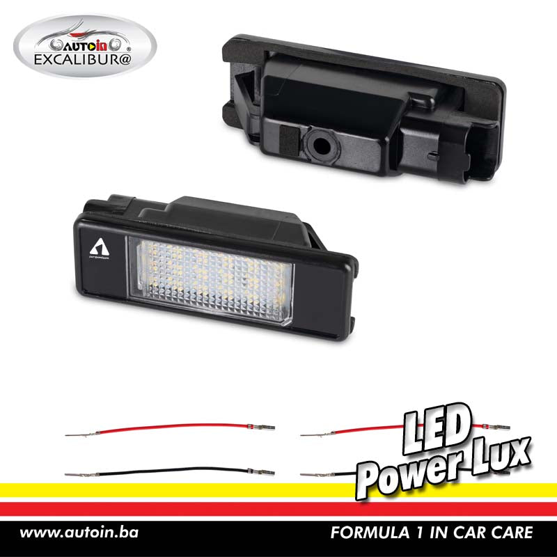 Citroen, Peugeot osvetljenje za tablice 7603