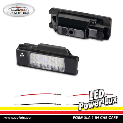 Citroen, Peugeot osvetljenje za tablice 7603