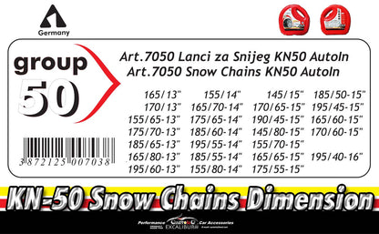 LANCI ZA SNIJEG 60 7060