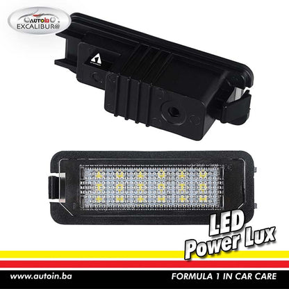 VW, Škoda osvetljenje za tablice  7401