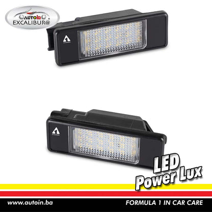 Citroen, Peugeot osvetljenje za tablice 7603