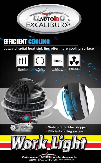 RADNA LAMPA 12-30V 35MM 8086