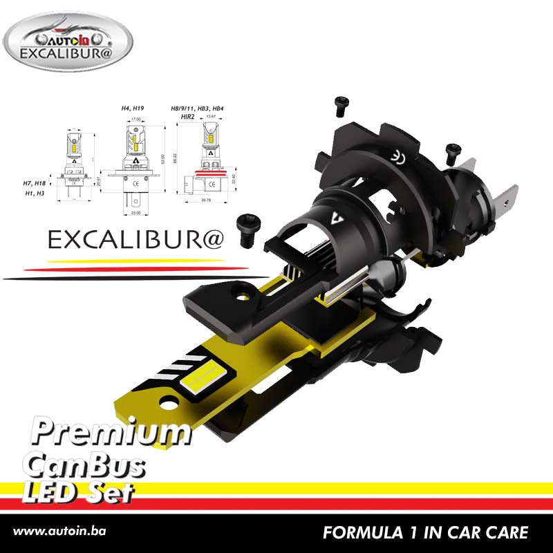 H4 12V Plug&Play CanBus Premium 6254