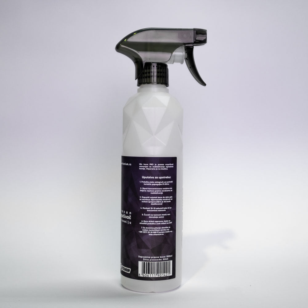 Titanium Mix Boca Pro – prazan raspršivač 500ml