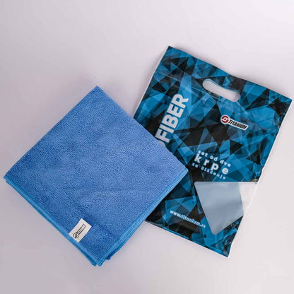 Titanium plava mikrofiber krpa – 2 kom