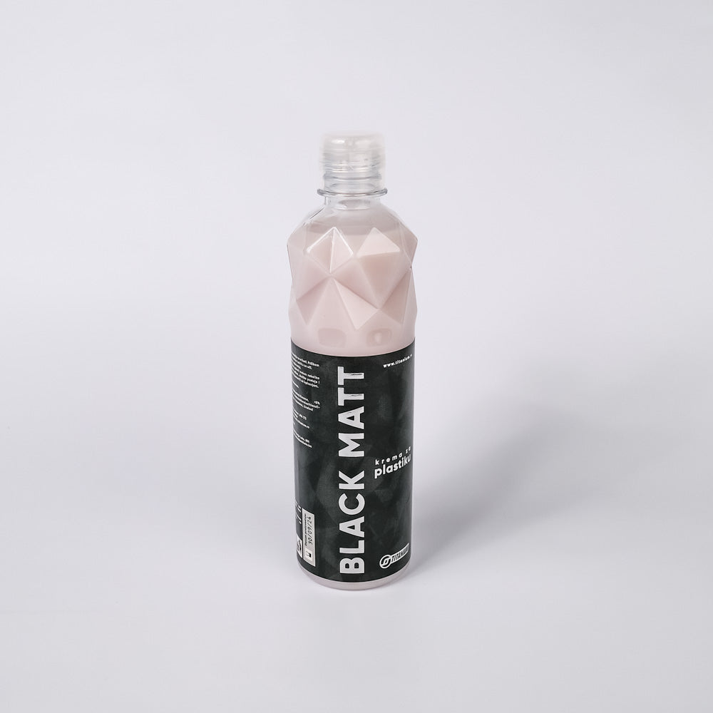 Titanium Black Matte – krema za plastiku – 500ml